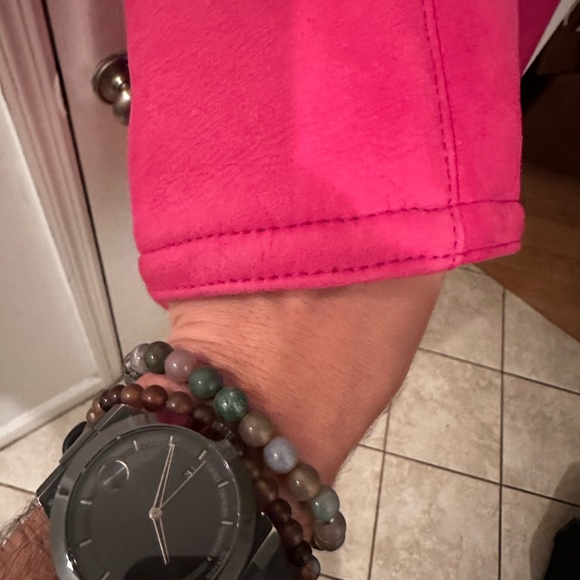 Beautiful SHEARLING Spanish Merino suede coat; worn once; dry cleaned; perfect! - Picture 9 of 11